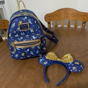 Loungefly Disney parks 50th anniversary bag set
